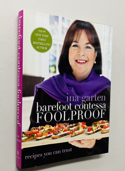 TWO SIGNED BOOKS by the BAREFOOT CONTESSA  Ina Garten