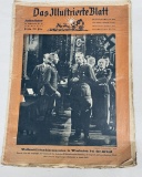 1940 German WW2 Era Magazine DAS ILLUSTRIERTE BLATT