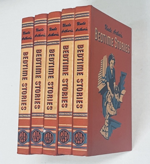 Uncle Arthur's Bedtime Stories- 5 Volume Set (1945)