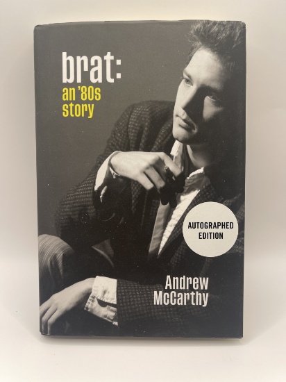 SIGNED Brat: An '80s Story by ANDREW MCCARTHY