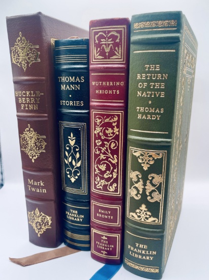 Collection of Leather Bound EASTON PRESS and FRANKLIN LIBRARY Books