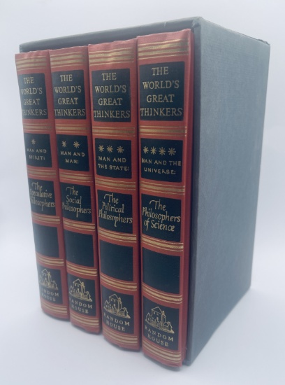 The World's Greatest Thinkers: Four Volumes in Slipcase (1947)