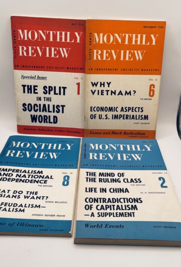 Collection of 1960's and 1970's SOCIALIST MAGAZINES