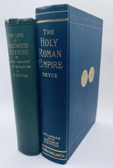 NON-FICTION The Holy Roman Empire (1904) & The Life of Friedrich Nietzche (c.1920)