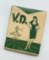 WW2 MATCHBOOK For Soldiers on VD