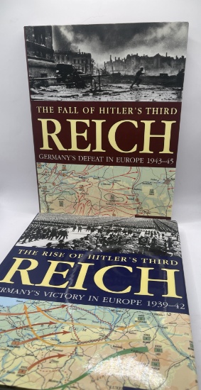TWO BOOKS: Rise and Fall of Hitler's Third Reich