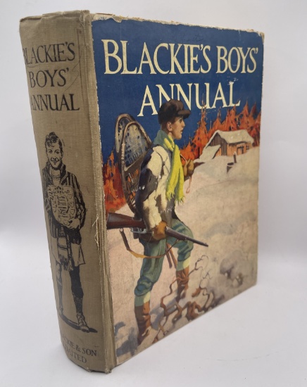 BLACKIE'S Boys Annual UK (c.1930) Illustrated Boys Book