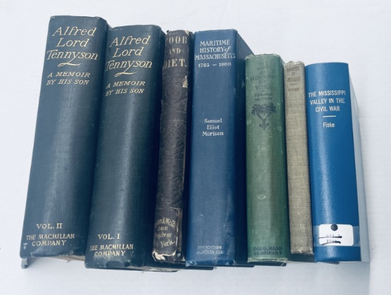 ANTIQUARIAN BOOK LOT including the Mississippi Valley in the Civil War (1900)