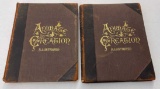 Two Volumes of ANIMAL CREATION with Color Illustrations (c.1880)
