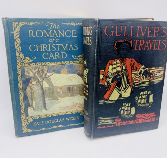The Romance of the CHRISTMAS CARD & Gulliver's Travels (c.1910)