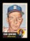 1953 Topps Baseball Card #161 Vern Bickford Boston Braves. VG - VG/EX Condi