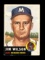 1953 Topps Baseball Card #208 Jim Wilson Milwaukee Braves. VG/EX - EX Condi