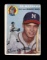 1954 Topps Baseball Card #30 Hall of Famer Eddie Mathews Milwaukee Braves.