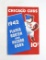 1942 Chicago Cubs Player Roster and Record Book Excellent Used Condition. C