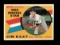 1960 Topps Baseball Card #136 Rookie Star JimKaat Washington Senators. EX/M