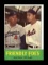 1963 Topps Baseball Card #418 Friendly Foes: Duke Snider & Gil Hodges. EX/M