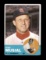 1963 Topps Baseball Card #250 Hall of Famer Stan Musial St Louis Cardinals.