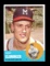 1963 Topps Baseball Card #367 Tony Cloninger Milwaukee Braves. EX/MT - NM C