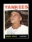 1964 Topps Baseball Card #225 Hall of Famer Roger Maris New York Yankees. E