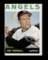 1964 Topps Baseball Card #586 Jim Piersall Los Angeles Angels. EX/MT - NM C
