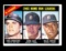 1966 Topps Baseball Card #218 American League 1965 Home Run Leaders: Conigl