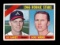 1966 Topps Baseball Card #553 Rookie Stars: Pat Garrett & Jackie Warner. VG