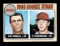 1968 Topps Baseball Card #16 Rookie Stars 1968: Lou Piniella & R. Scheinblu