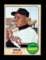 1968 Topps Baseball Card #50 Hall of Famer Willie Mays San Francisco Giants