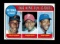 1969 Topps Baseball Card #6 National League 1968 Home Run Leaders: McCovey,