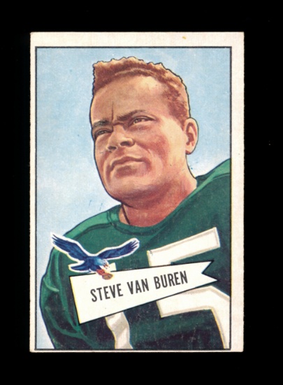 1952 Bowman Large Football Card Scarce Short Print #45 Hall of Famer Steve