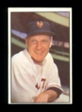 1953 Bowman (Color) Baseball Card #55 Hall of Famer Leo Durocher New York G