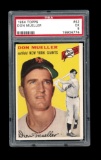 1954 Topps Baseball Card #42 Don Mueller New York Giants. Graded PSA EX-5 C