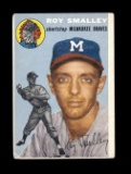 1954 Topps Baseball Card #231 Roy Smalley Milwaukee Braves. VG+ - EX Condit