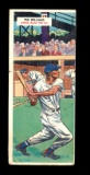 1955 Topps Double Headers Baseball Card #69 Ted Williams Boston Red Sox and