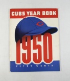 1950 Chicago Cubs Yearbook. Few Minor Wrinkles on cover otherwise Complete