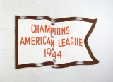 1944 St Louis Browns American League Champions World Series Souvenir Team D