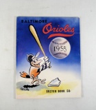 1955 Baltimore Orioles Sketch Book. Complete and in Excellent Condition.  9