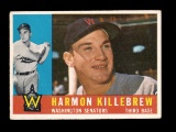 1960 Topps Baseball Card #210 Hall of Famer Harmon Killebrew Washington Sen