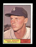 1961 Topps Baseball Card #280 Frank Howard Los Angeles Dodgers. EX/MT - NM