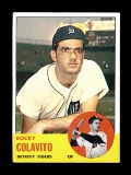 1963 Topps Baseball Card #240 Rocky Colavito Detroit Tigers. EX/MT - NM Con