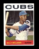 1964 Topps Baseball Card #175 Hall of Famer Billy Williams Chicago Cubs. EX/