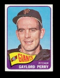 1965 Topps Baseball Card #193 Hall of Famer Gaylord Perry San Francisco Gia