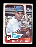 1965 Topps Baseball Card #220 Hall of Famer Billy Williams Chicago Cubs. EX