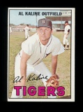 1967 Topps Baseball Card #30 Hall of Famer Al Kaline Detroit Tigers. EX/MT