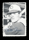 1969 Topps Deckle Edge Baseball Card #21 Pete Rose Cincinnati Reds. EX/MT -