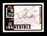 1999 Upper Deck Inkredible Autographed Baseball Card Signed by Paul Molitor