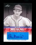 2015 Leaf Autographed Baseball Card #MA-SM13 Signed by Stan Musial St Louis