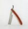 Shapleigh Hardware Co.  St Louis,  U.S.A.  Two tone embossed straight razor