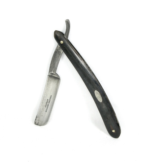 John Heiffor, Three Paradise Sq. Sheffield straight razor. "German Hollow G