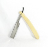 Shapleigh Hardware Co.  St Louis, U.S.A.  Straight razor with embossed ivor